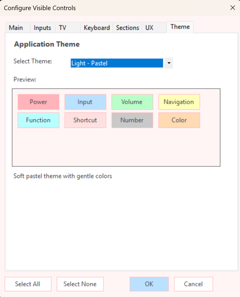 Theme Settings