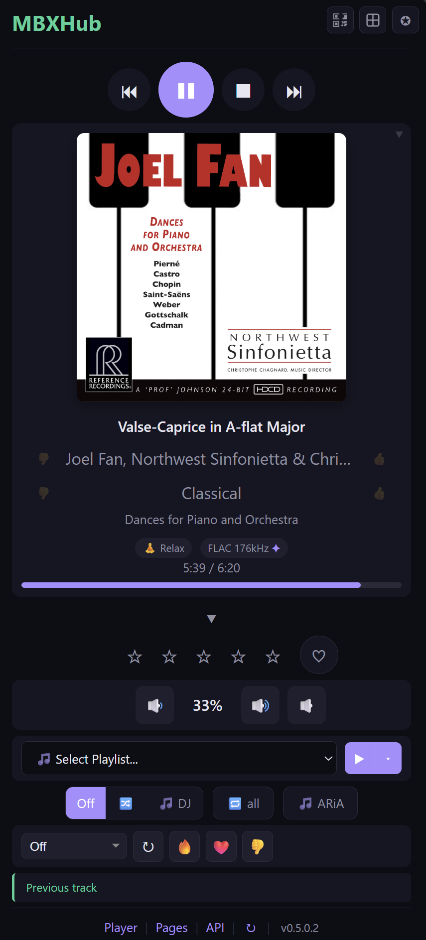 MBXHub Dashboard - Midnight Theme