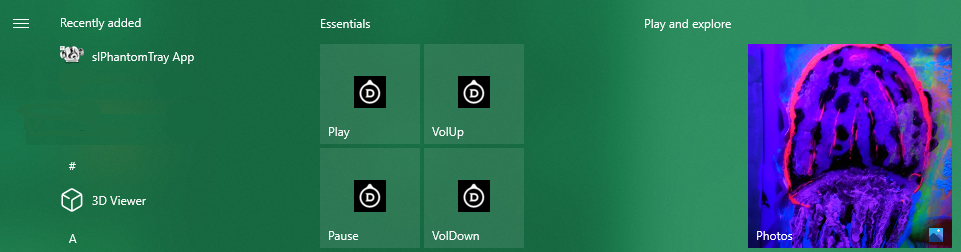 Desktop Shortcuts Example
