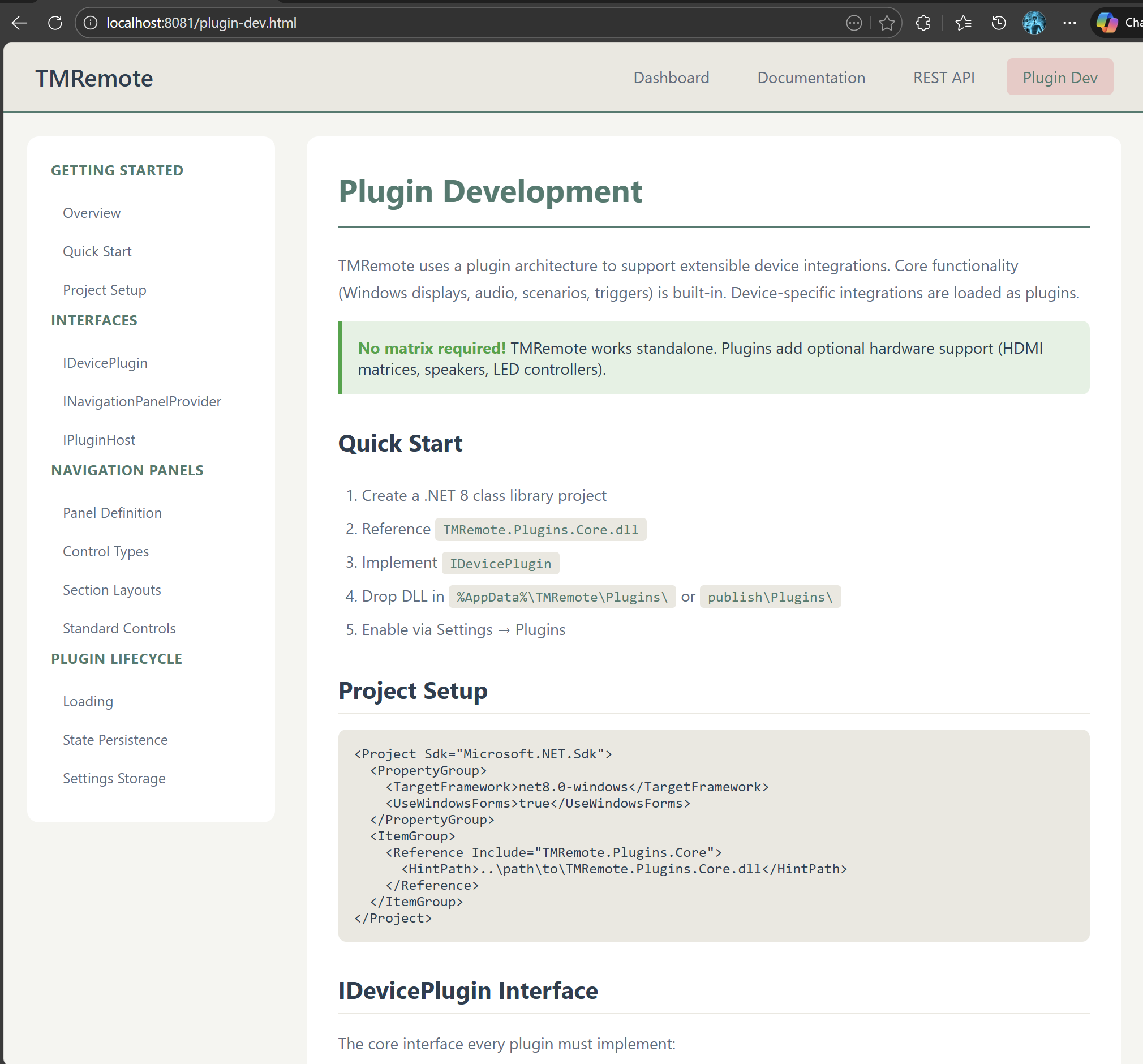 TMRemote Documentation 4